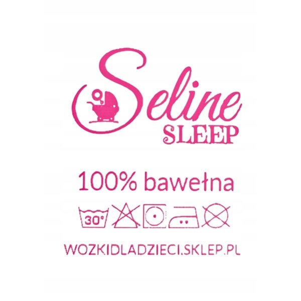 SELINE SLEEP Puppenbettwäsche – Bettdecke und Kissen, polnische Produktion