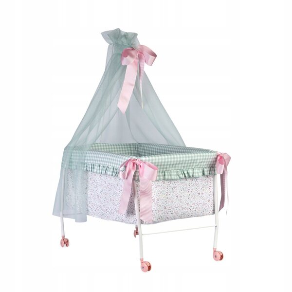 Lettino con baldacchino per bambole fino a 46 cm collezione ASI Cloe
