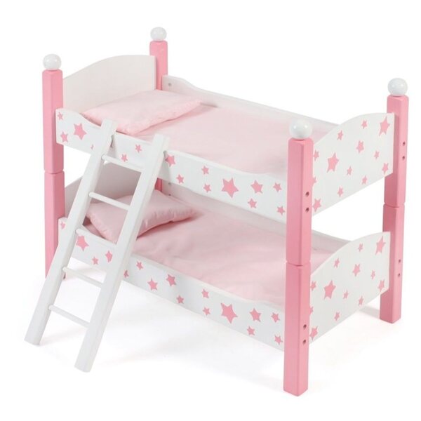 Bayer Chic Hochbett aus Holz für Puppen, für Kinder ab 3 Jahren