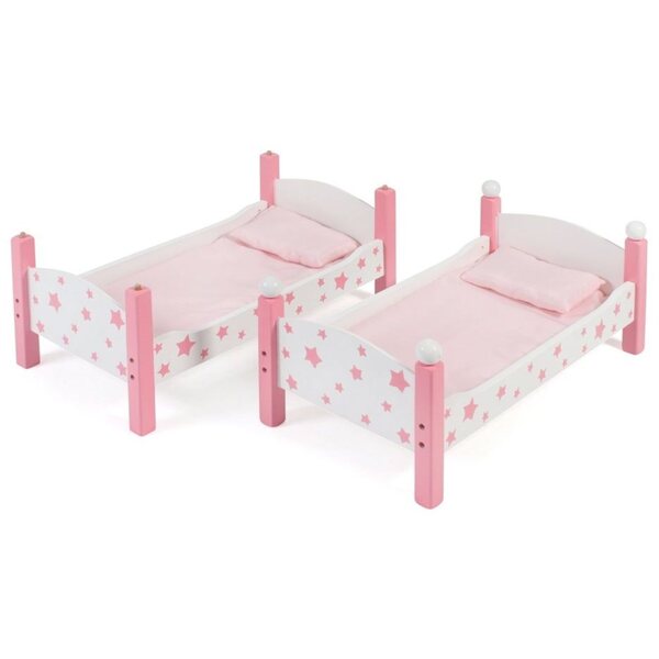 Bayer Chic Hochbett aus Holz für Puppen, für Kinder ab 3 Jahren