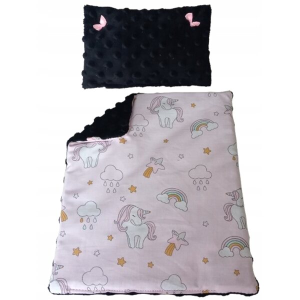 Komplettes Puppenbettwäscheset mit weicher Polsterung und verschiedenen Modellen