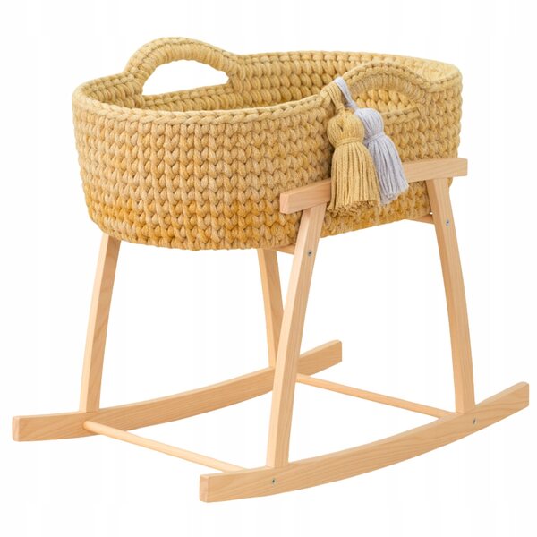 Like Moses Cradle - Cestino Moses per bambole con biancheria da letto, regalo per ragazze