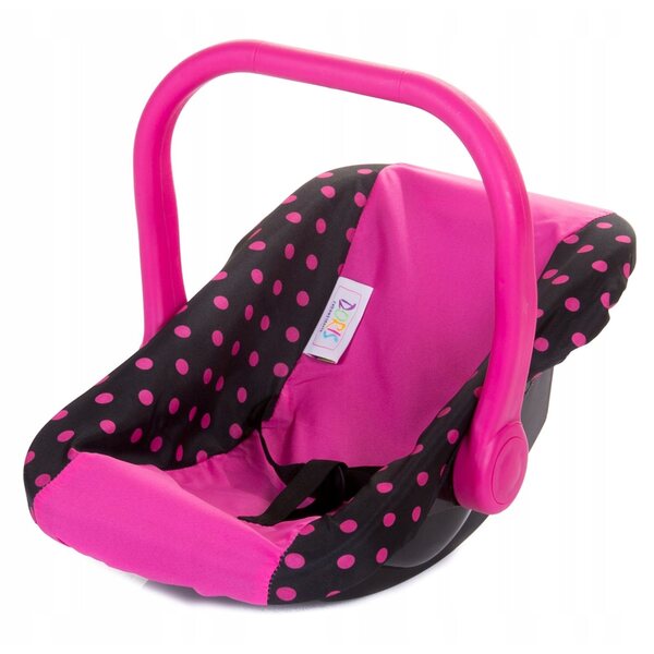 Letto da viaggio per bambole Doris con borsa e seggiolino per bambole fino a 45 cm