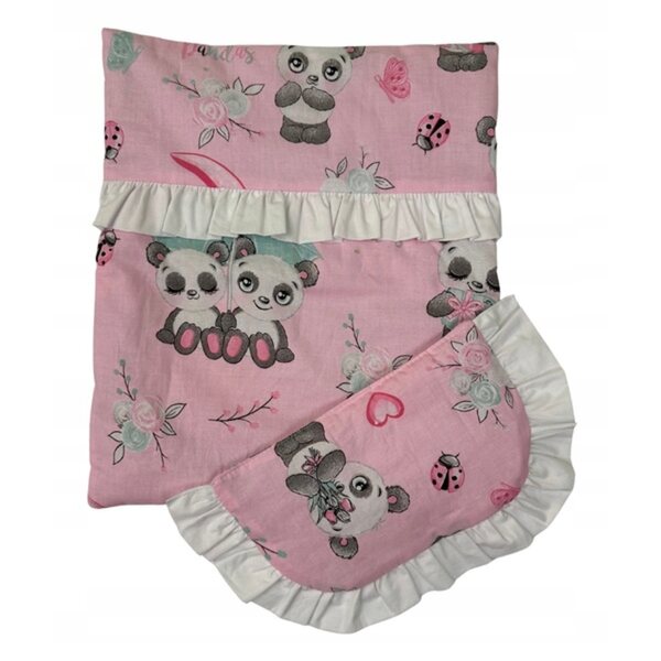 Set biancheria per bambole SELINE SLEEP con copertina e cuscino, produzione polacca