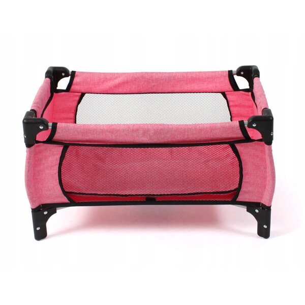 Lettino da viaggio Chic per bambole fino a 50 cm con borsa trasportabile