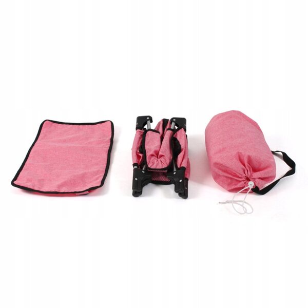 Lettino da viaggio Chic per bambole fino a 50 cm con borsa trasportabile