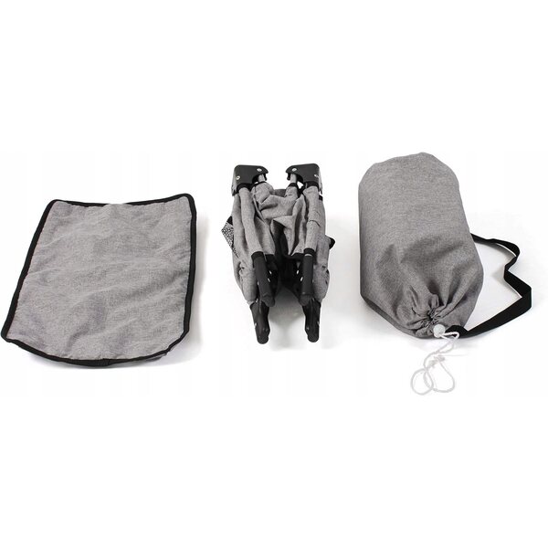 Lettino da viaggio Chic per bambole fino a 50 cm con borsa trasportabile