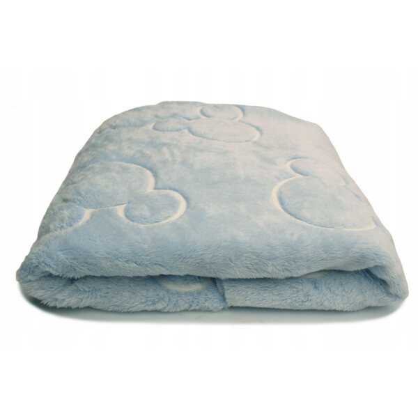 Morbida coperta per bambola fluorescente double-face con Topolino, 50x53 cm