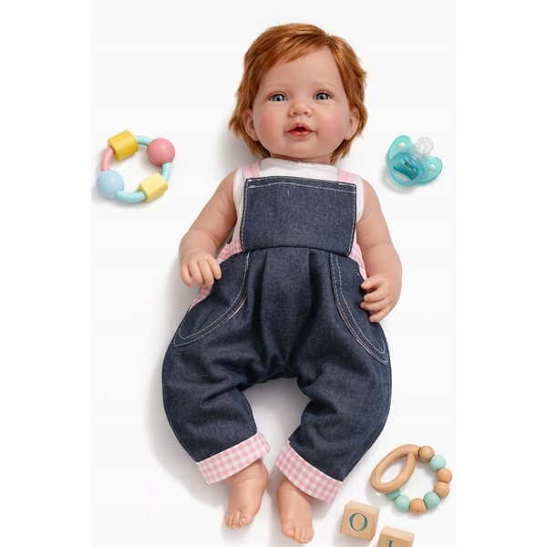 Trägerhose für Puppen 40-47 cm - Pracownia Krawiecka OLO