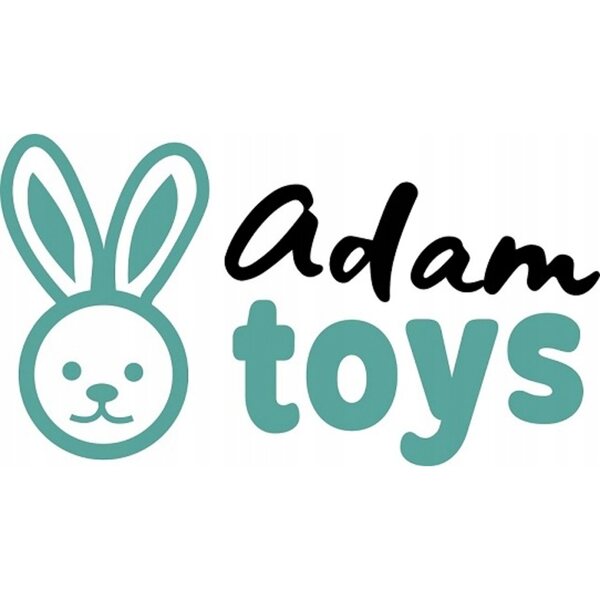 Pastellgrüner Puppenwagen aus dunklem Holz ab 18 Monaten von Adam Toys