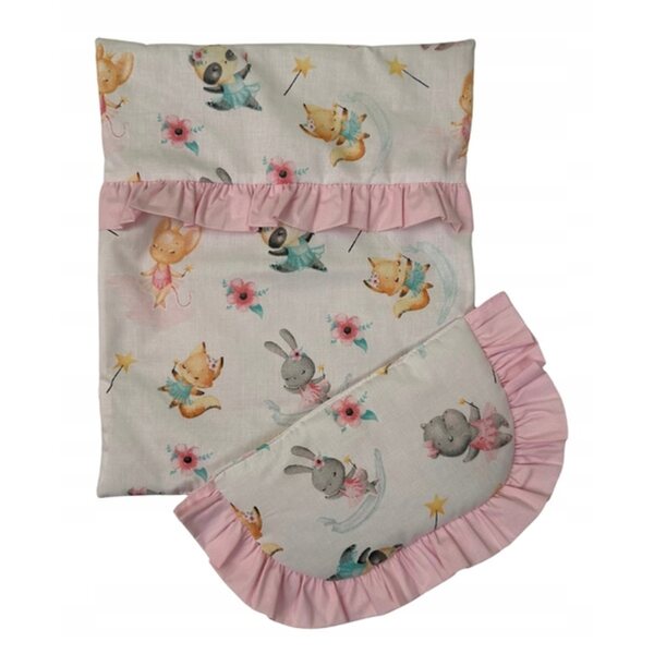 Biancheria da letto per bambole SELINE SLEEP - set piumone e cuscini, produzione polacca