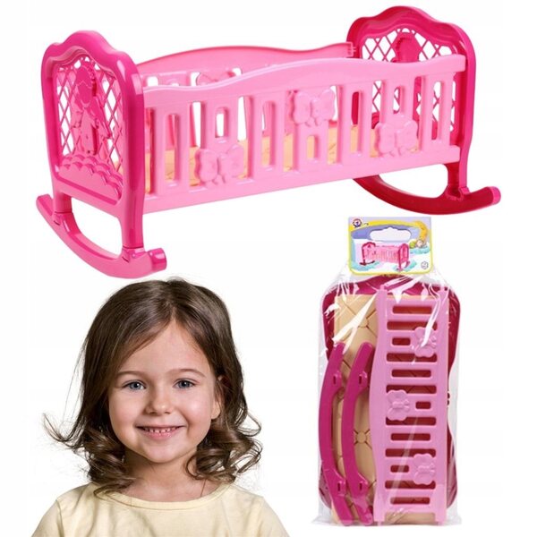 Culla per Bambole Technok Set Accessori per Gioco e Fantasia 3+ Anni