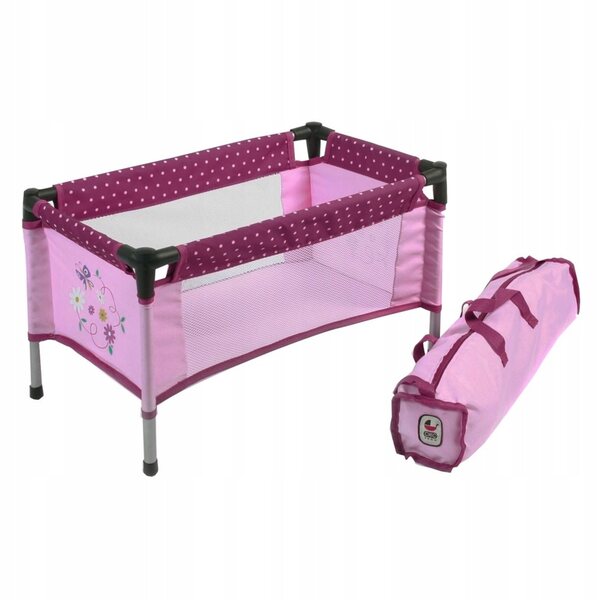 Bayer Chic Reisebett für Puppen bis 50 cm mit Funktionstasche