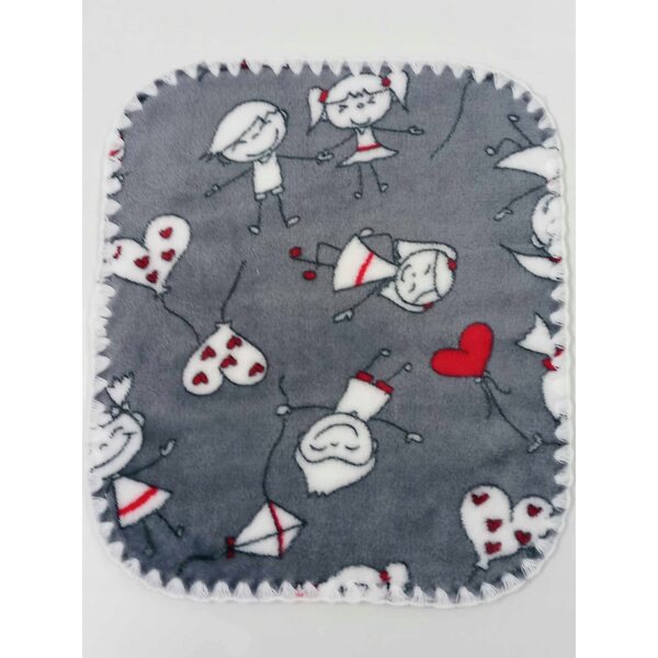 Koc Puszysty Dwustronny per Bambole 31x24 cm, Ideale per Gioco di Cura