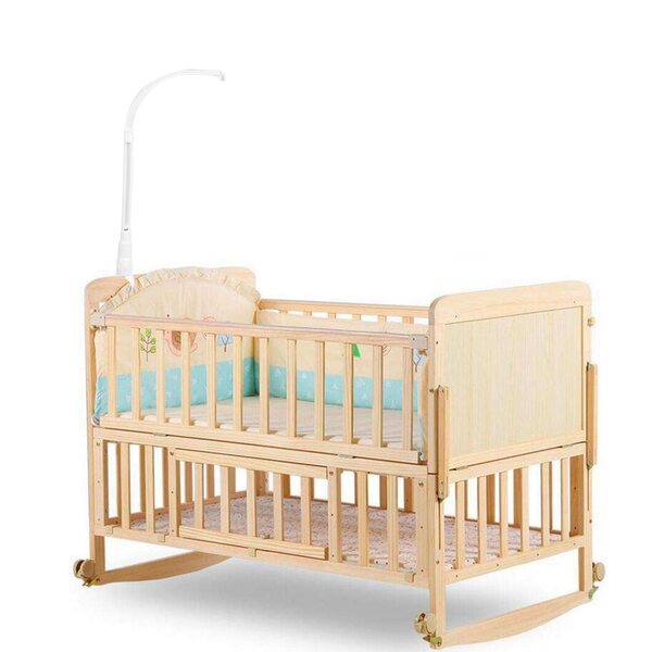 Kinderbetthalter mit Haken für Spieluhren und Spielzeug 58x24 cm