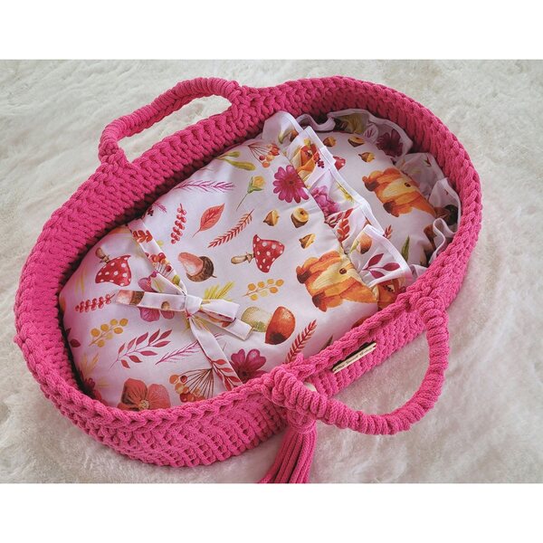 Becik Otulacz für My Sweet Baby Dolls aus 100 % polnischer handgefertigter Baumwolle