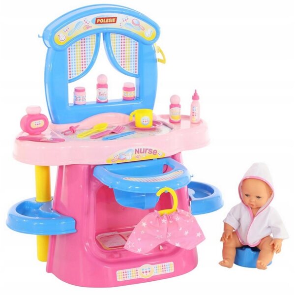 Nania Opiekunka Bambola con Accessori Nicola Toys per bambini 3+ anni