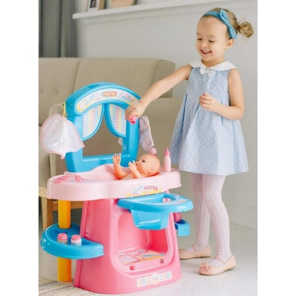 Nania Opiekunka Bambola con Accessori Nicola Toys per bambini 3+ anni