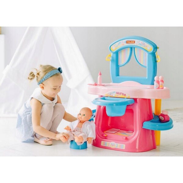 Nania Opiekunka Bambola con Accessori Nicola Toys per bambini 3+ anni