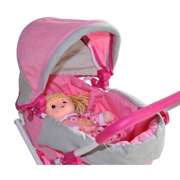MILLY MALLY WÓZEK DLA LALEK ALICE PRESTIGE PINK
