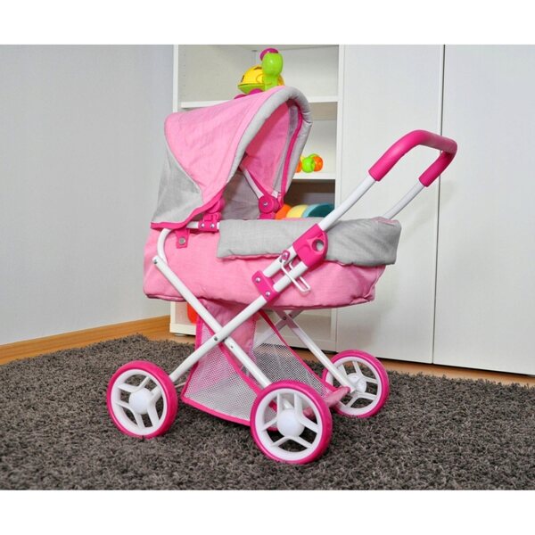 MILLY MALLY WÓZEK DLA LALEK ALICE PRESTIGE PINK