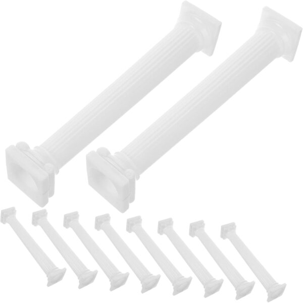 12 Colonne Romane Decorative Miniatura per Decorazioni Interne ed Eventi