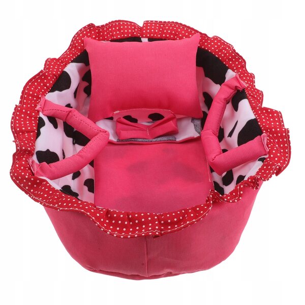 Babytragewiege für Puppen, leichte Mini-Spielwiege 35 cm