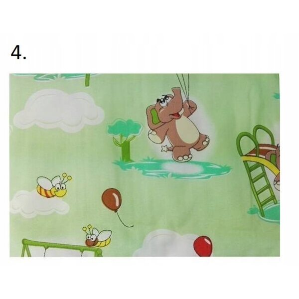 Puppenbett aus Holz mit Janex-Baldachin, ideal für Kinder ab 3 Jahren