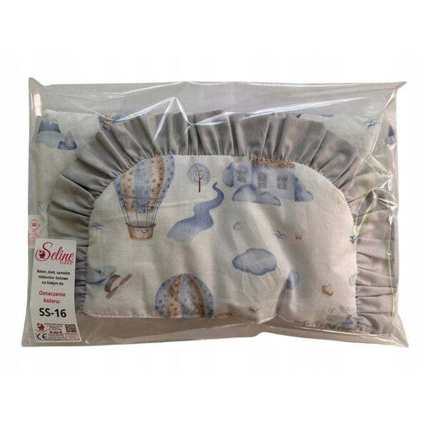 SELINE SLEEP Parure de lit pour poupée avec couverture et oreiller - Production italienne