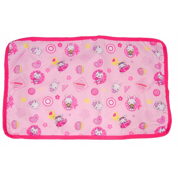 Beticco Babypuppenbett mit Matratze und Tasche, faltbar und transportierbar