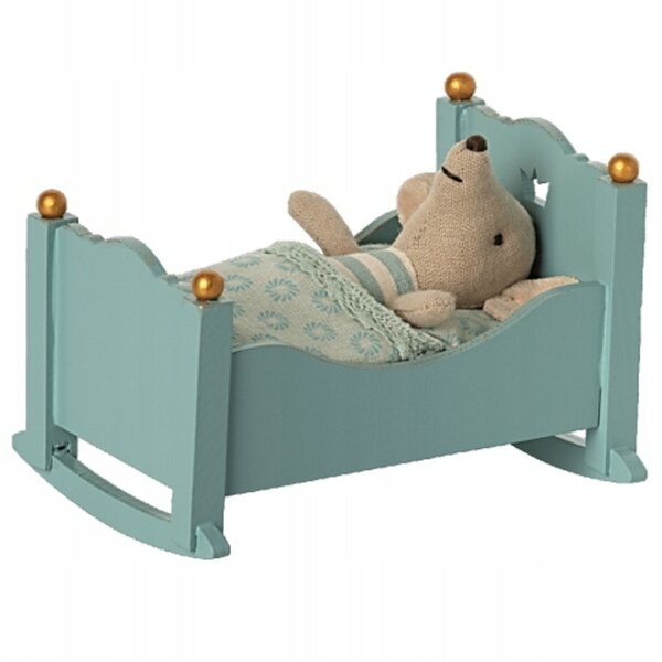 Dondolo in Legno per Topini Maileg Blu 3+ Anni Senza Accessori