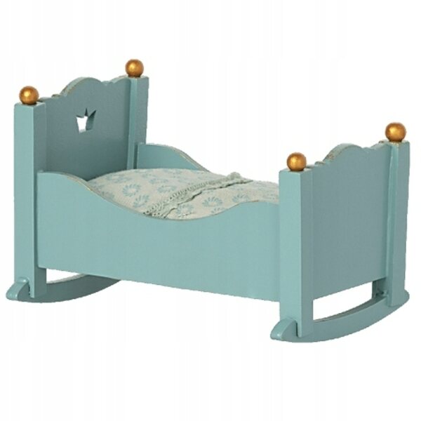 Dondolo in Legno per Topini Maileg Blu 3+ Anni Senza Accessori