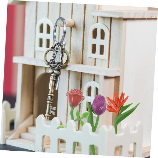 Composizione 8 Fiori Artificiali Mini Tulipani, Rose e Girasoli in PVC per Decorazioni Casa