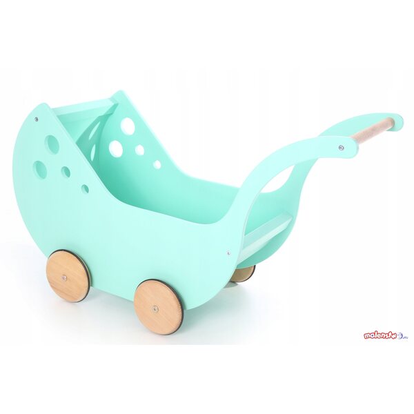 Dondolo in Legno per Bambole con Set di Biancheria: Regalo Perfetto per Bambine