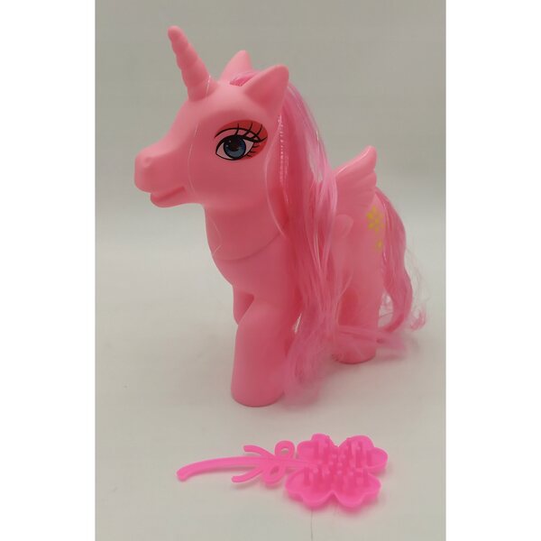 Einhorn-Pferd aus Stoff für Kinder ab 3 Jahren im Sack
