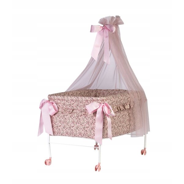 Puppenbett mit rosa Himmel Martina Asi Kollektion 3712004