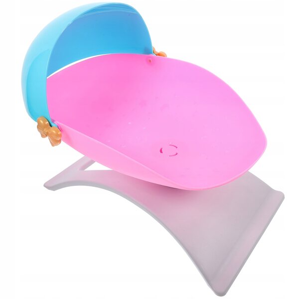 Leggera culla in plastica per bambole ideale per giochi di ruolo e decorazioni