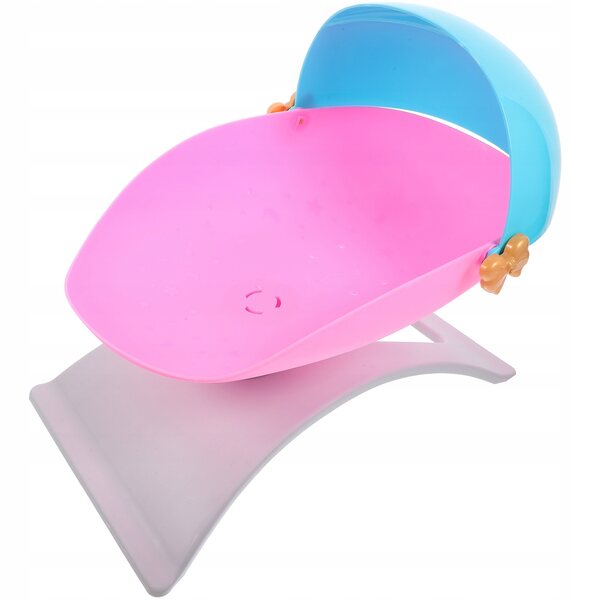Leggera culla in plastica per bambole ideale per giochi di ruolo e decorazioni