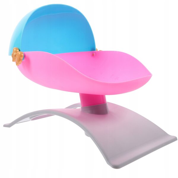 Leggera culla in plastica per bambole ideale per giochi di ruolo e decorazioni