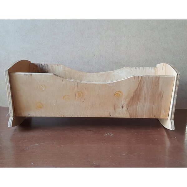 Dondolo in legno per bambole, giocattolo per bambini da 3 anni in su