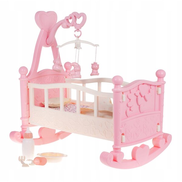 Ramiz Puppenbett und Bett mit Karussellfunktion für Kinder ab 3 Jahren