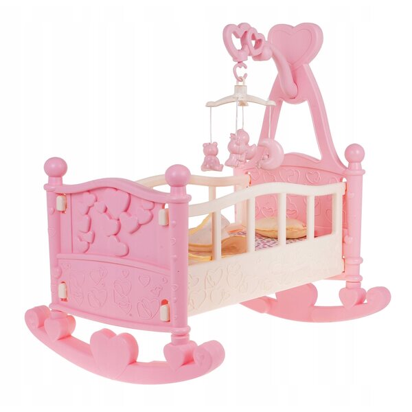 Ramiz Puppenbett und Bett mit Karussellfunktion für Kinder ab 3 Jahren