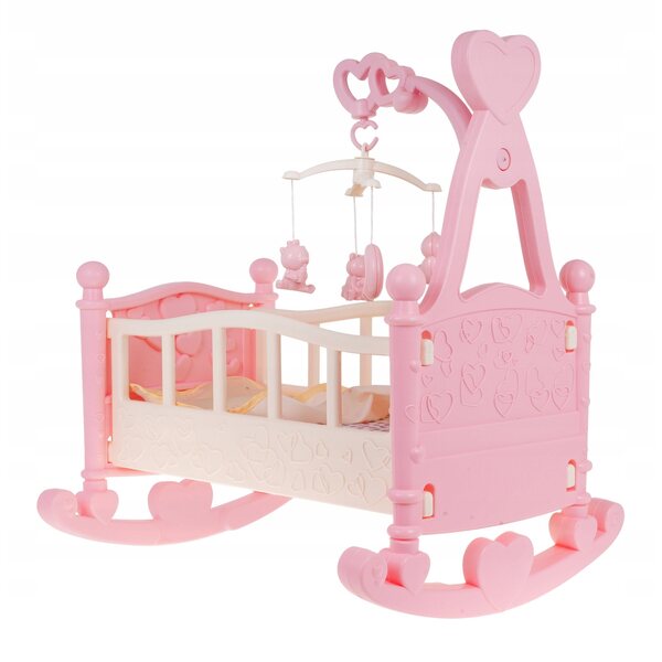 Ramiz Puppenbett und Bett mit Karussellfunktion für Kinder ab 3 Jahren