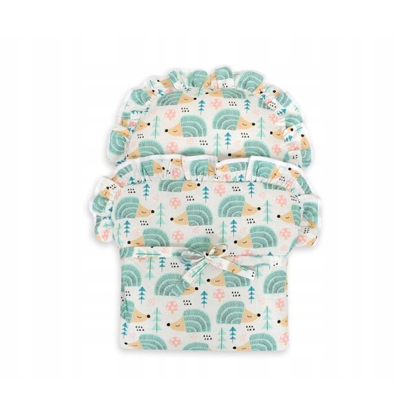 Puppe Becik aus 100 % Baumwolle mit hypoallergener Füllung – Curly Mint