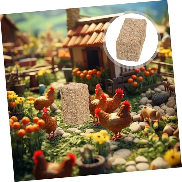 iplusmile 4 balle di fieno miniatura decorazione realistica per fattorie e case delle bambole