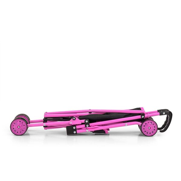 Julia Prestige schwarzer Milly Mally Puppenwagen, faltbar und leicht