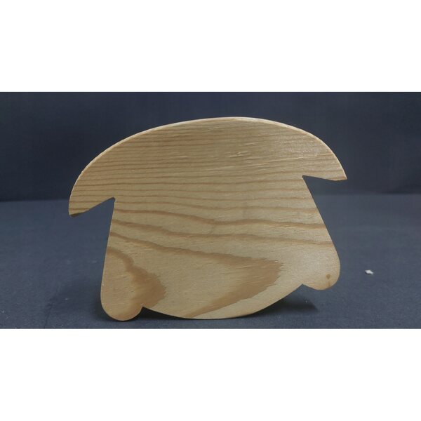 Kleine Vintage-Puppenwiege aus Holz – klassisches und robustes Design