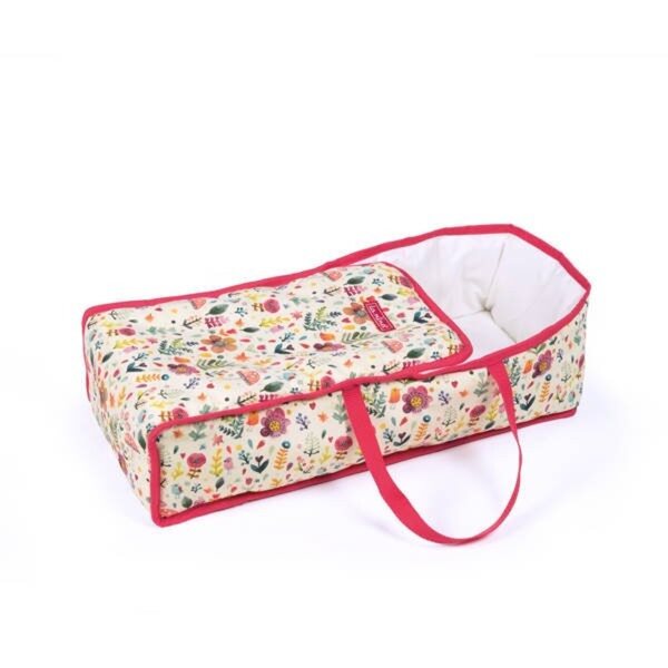 LA NINA Marsupio per bambole Valeria in cotone qualità 47x21x13 cm