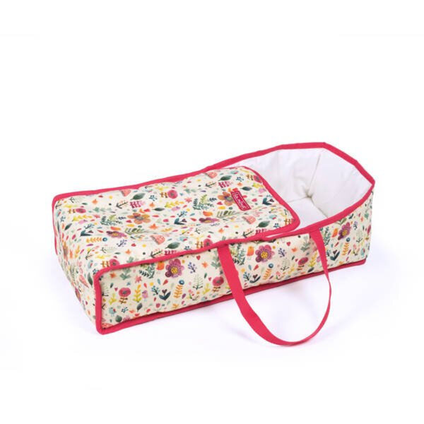 LA NINA Marsupio per bambole Valeria in cotone qualità 47x21x13 cm