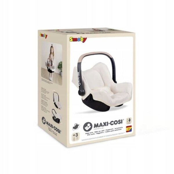 Smoby Fotelik Auto Maxi-Cosi für beige Puppen mit Sicherheitsgurt